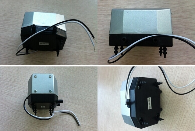 AC 12V Diaphragm Micro Air Pump For Gas Monitor 30KPA 15L/M